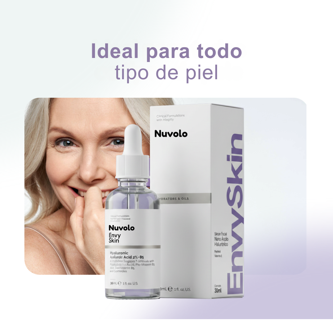 Envy Skin Nano Sérum Facial con Ácido Hialurónico