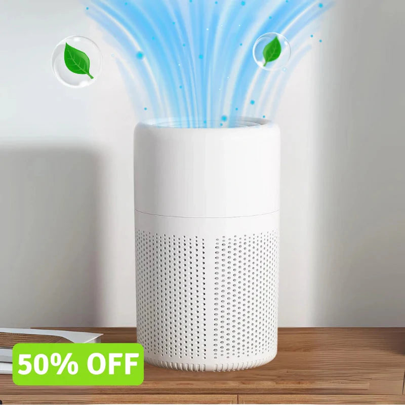 Purificador de Aire AirClean KSA4 - Con filtro HEPA y función ionizadora