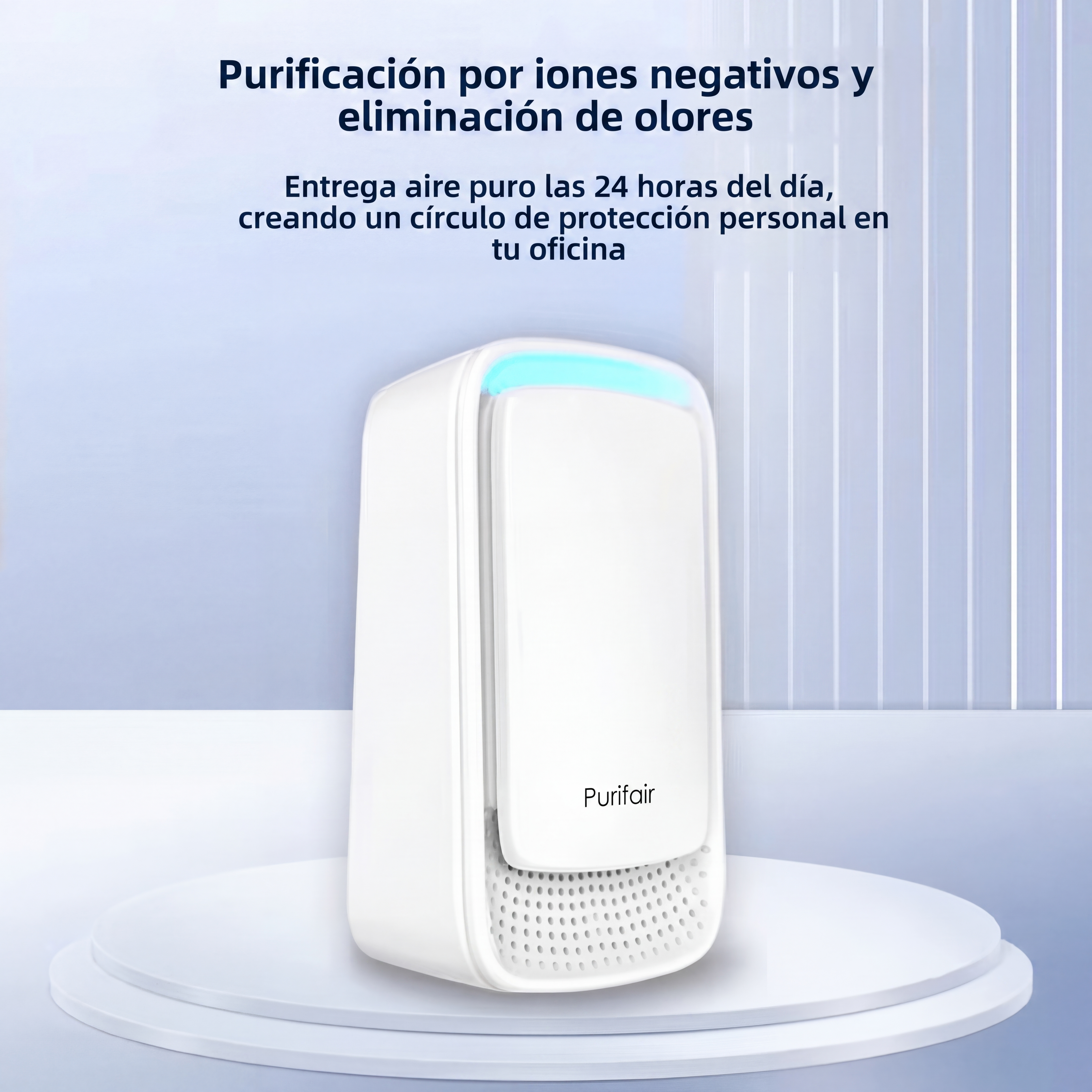 Purificador y Esterilizador de Aire Purifair KSA4 - Con filtro HEPA y función ionizadora