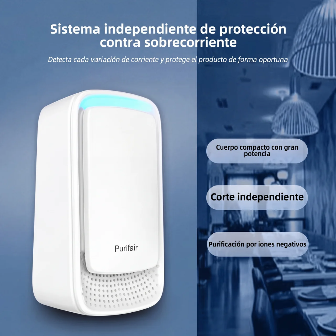 Purificador y Esterilizador de Aire Purifair KSA4 - Con filtro HEPA y función ionizadora