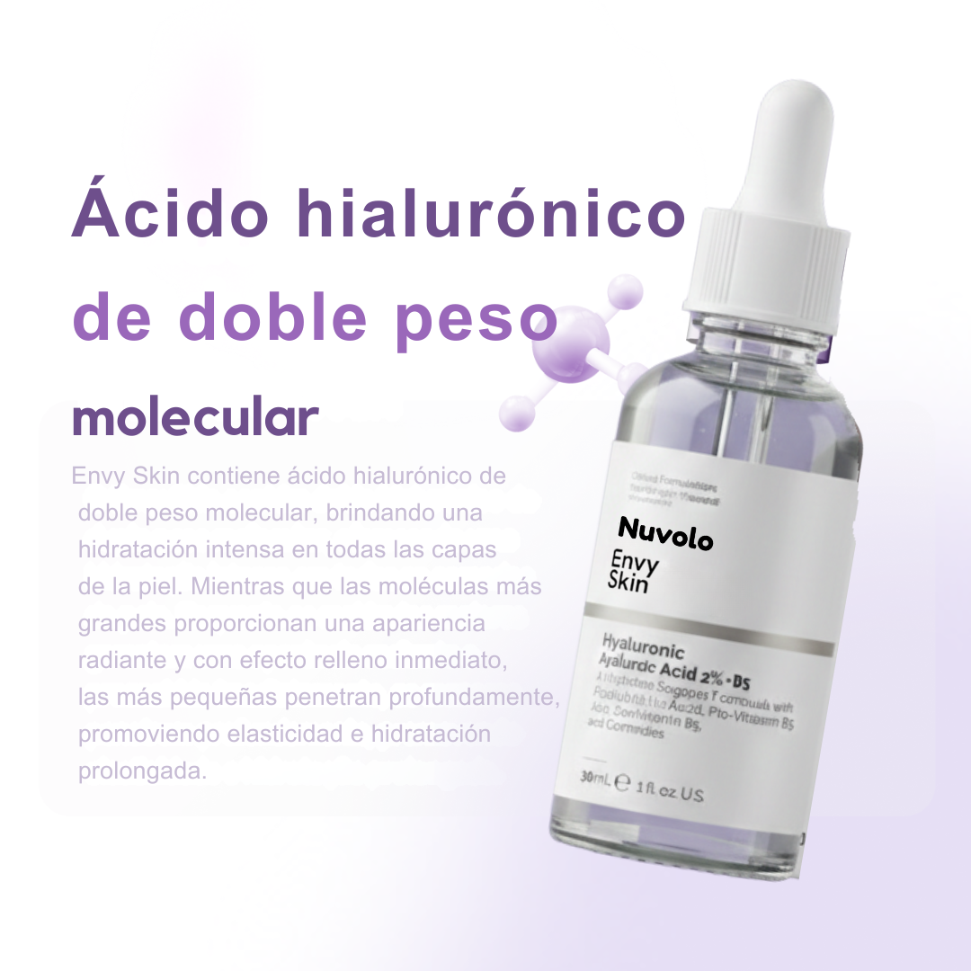 Envy Skin Nano Sérum Facial con Ácido Hialurónico