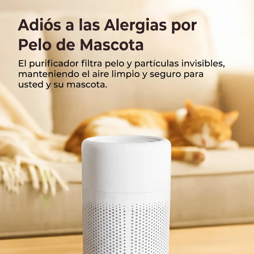 Purificador de Aire AirClean KSA4 - Con filtro HEPA y función ionizadora