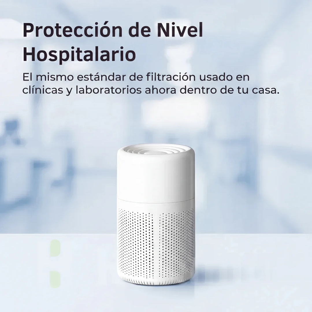 Purificador de Aire AirClean KSA4 - Con filtro HEPA y función ionizadora