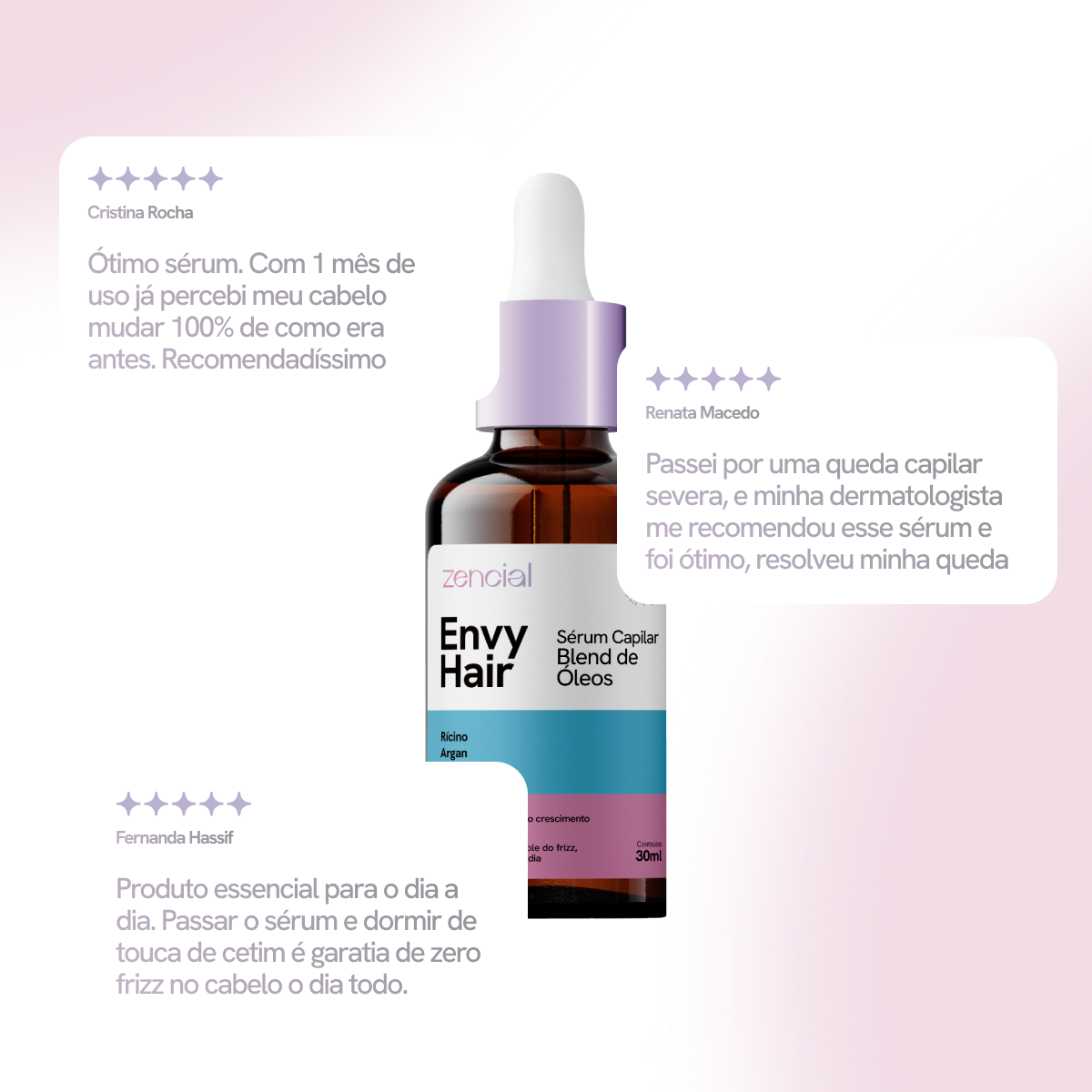 Aceite Capilar Envy Hair Sérum de Crecimiento