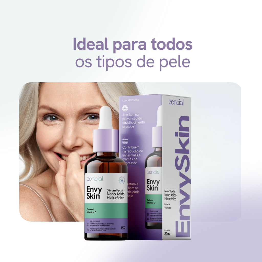 Envy Skin Nano Sérum Facial Ácido Hialurónico.